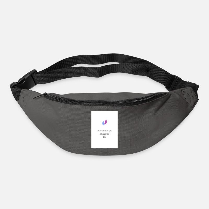À la maison c'est lui le patron - Sac banane - gris graphite