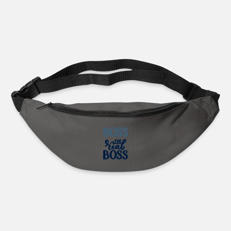 The real - Bum bag - graphite grey