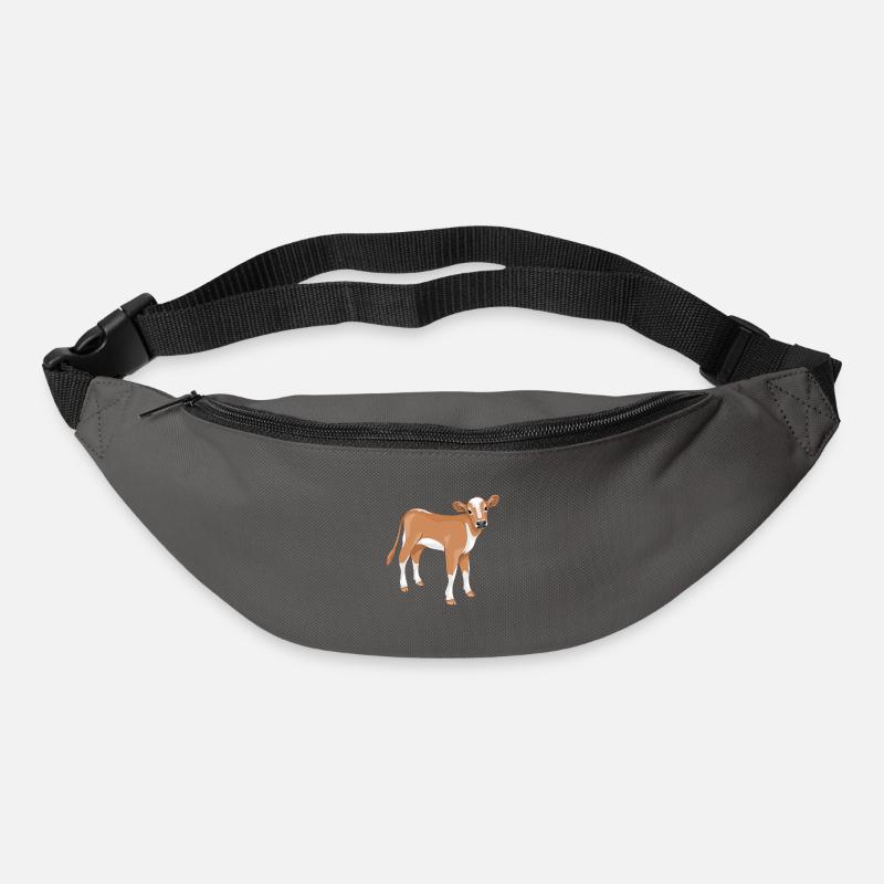 Süßes Kalb - Gürteltasche - Graphite