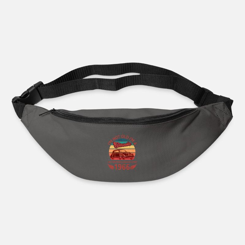 Ich bin nicht alt - Gürteltasche - Graphite