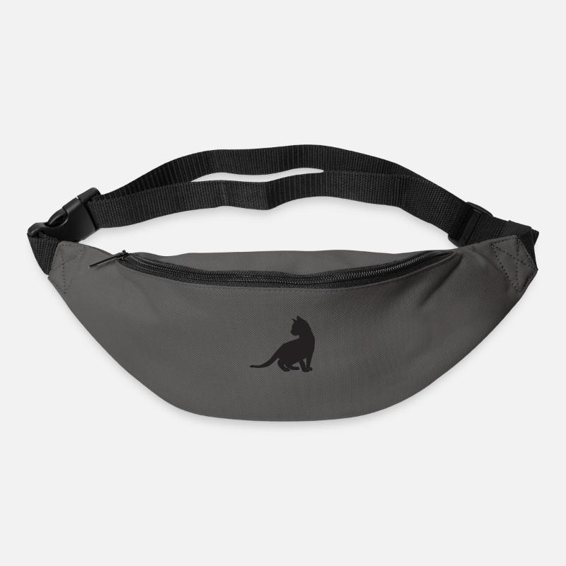 Kätzchen-Design - Gürteltasche - Graphite