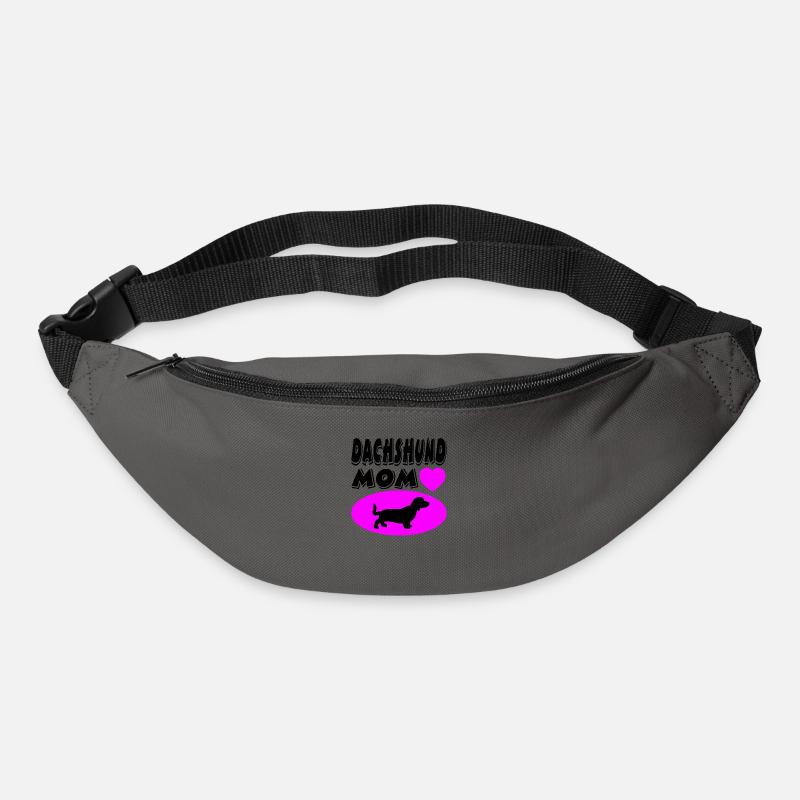 Dackel - Gürteltasche - Graphite