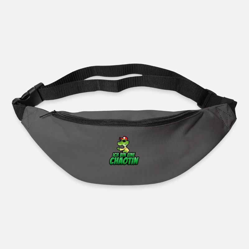 Ich bin eine Chaotin - Gürteltasche - Graphite