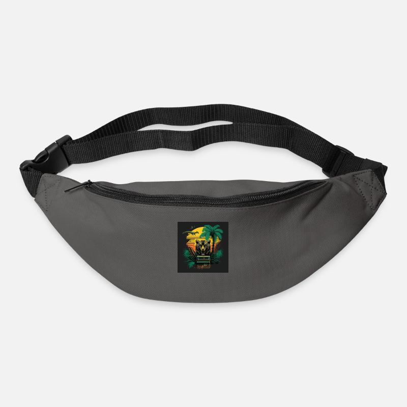 80s retro - Gürteltasche - Graphite