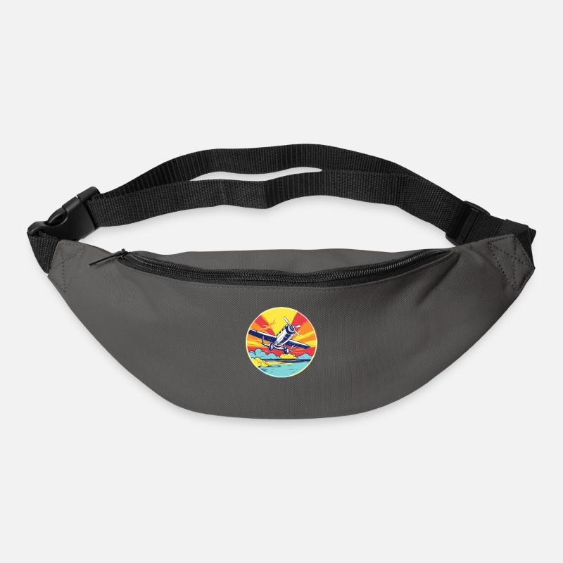 Avion de loisirs - Sac banane - gris graphite