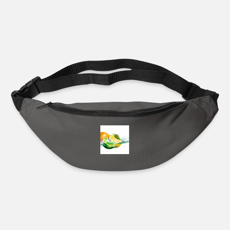 Zitrusfrüchte Splash - Gürteltasche - Graphite