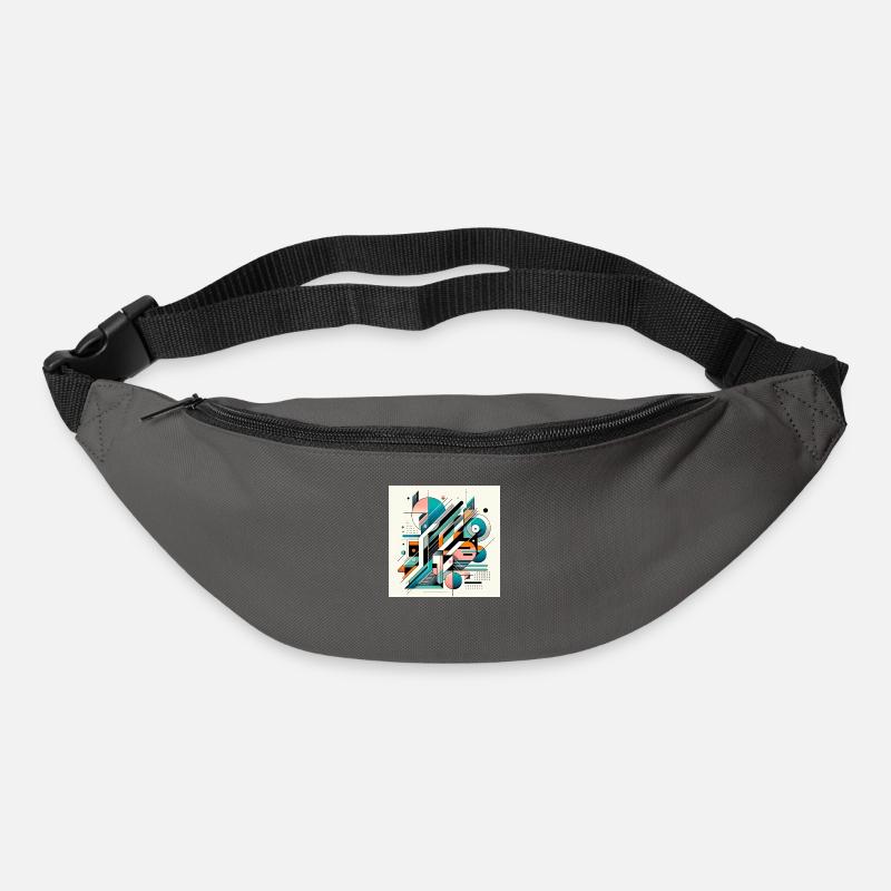 Matrice moderne - Sac banane - gris graphite