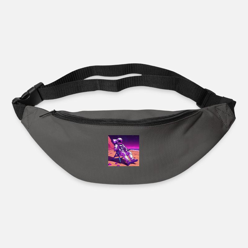Astronaut auf Mars - Gürteltasche - Graphite