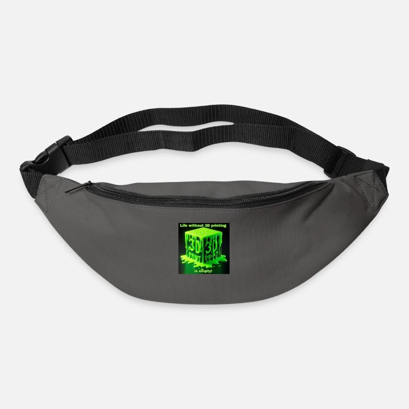 3D Printing Motiv 2 - Gürteltasche - Graphite