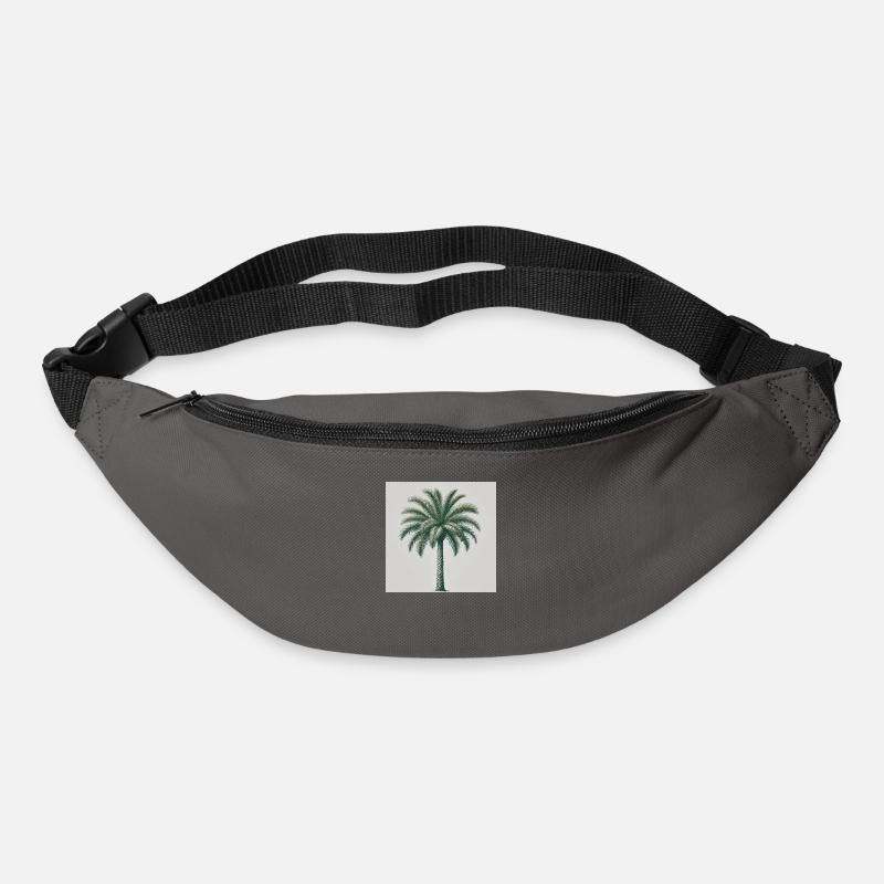 Simple Palm - Gürteltasche - Graphite