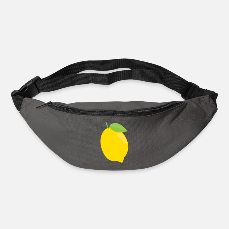 Zitrone - Gürteltasche - Graphite