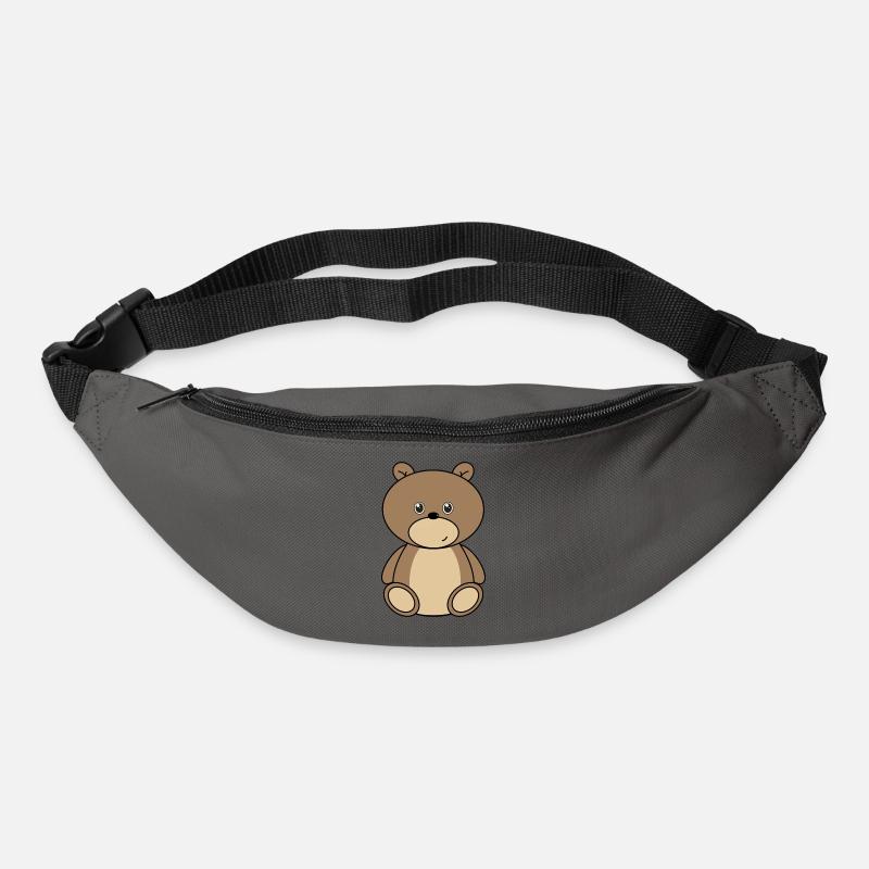Teddybär - Gürteltasche - Graphite