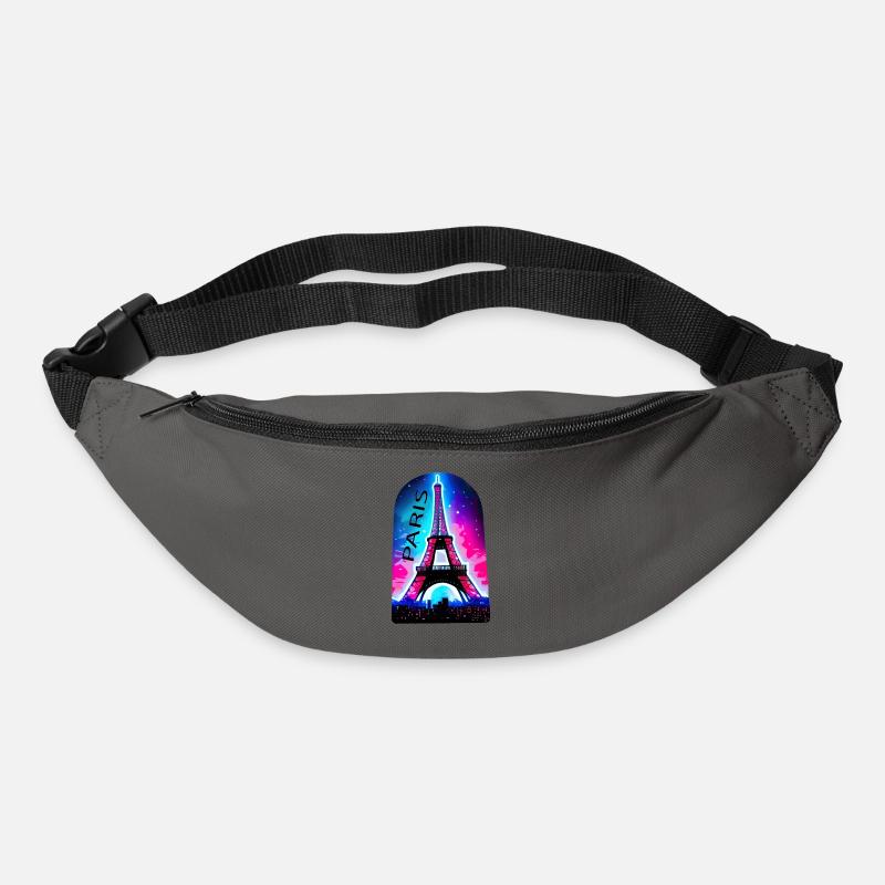 france - Sac banane - gris graphite