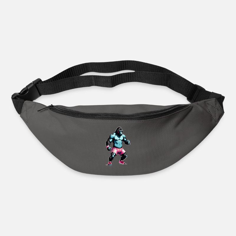 Boxing Gorilla Boxer - Bum bag - graphite grey