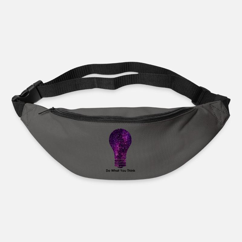 Do what you think - Gürteltasche - Graphite