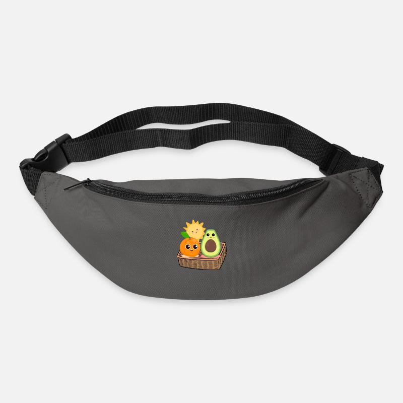 Obst - Gürteltasche - Graphite