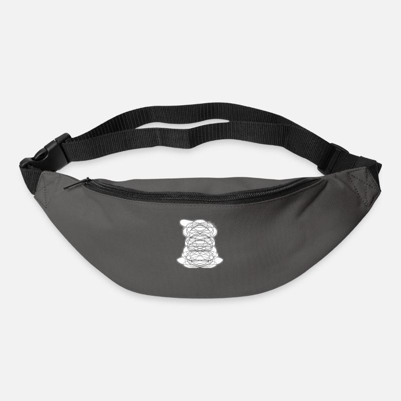 griffonner - Sac banane - gris graphite