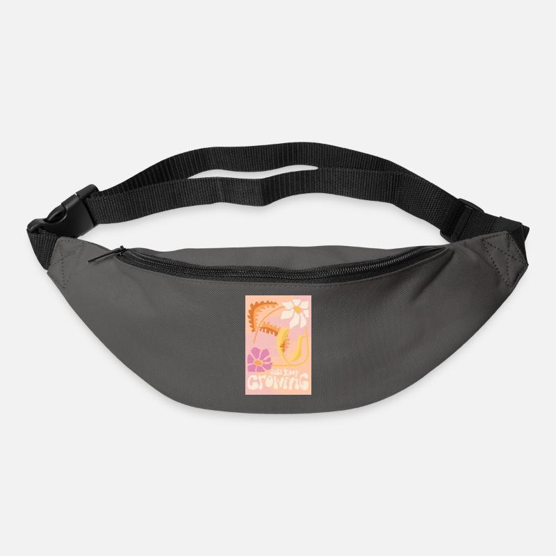 Wachsen Sie einfach weiter - Gürteltasche - Graphite