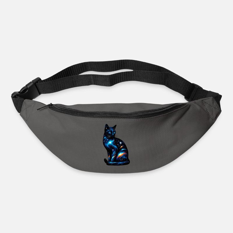 Katze - Gürteltasche - Graphite