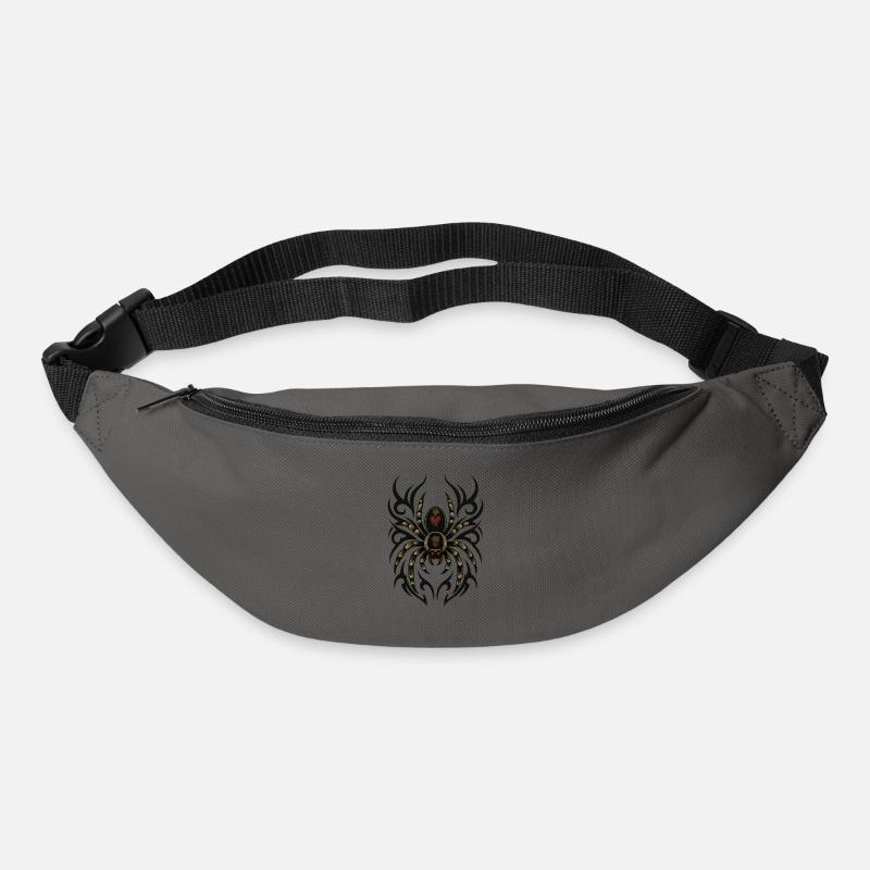 Fancy Tribal-Spider  - Gürteltasche - Graphite