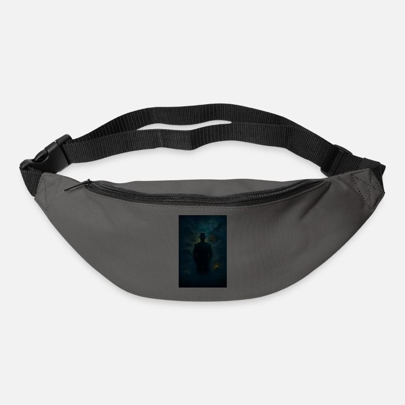 Schattenrätsel im Nebel - Gürteltasche - Graphite