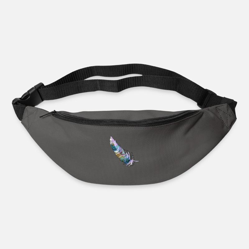Plume - Sac banane - gris graphite