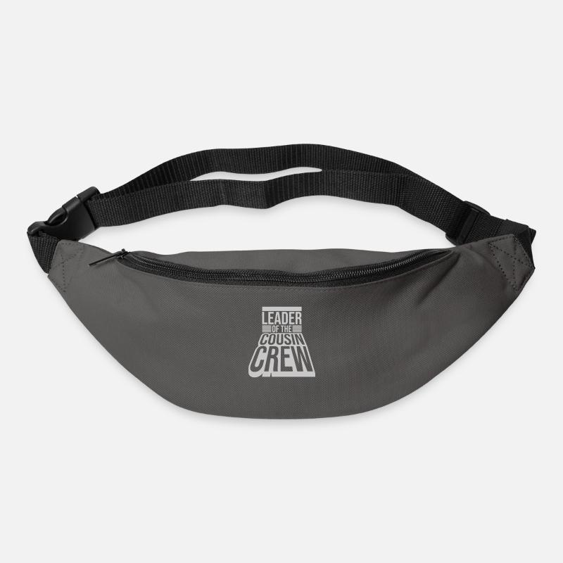 Leader Cousin Crew Team - Gürteltasche - Graphite