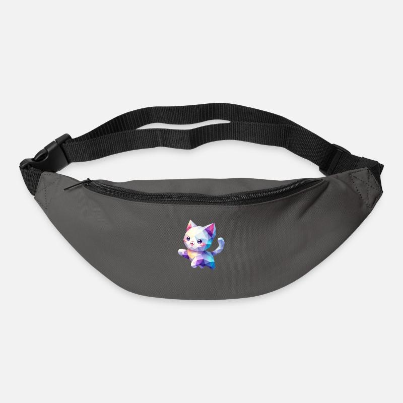 Katze - Gürteltasche - Graphite
