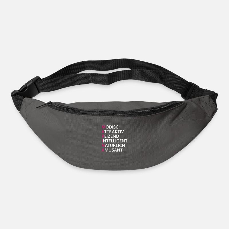 Marina Name Geschenk - Gürteltasche - Graphite