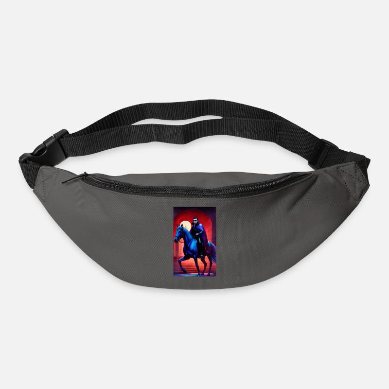 Cavalier spectral - Sac banane - gris graphite
