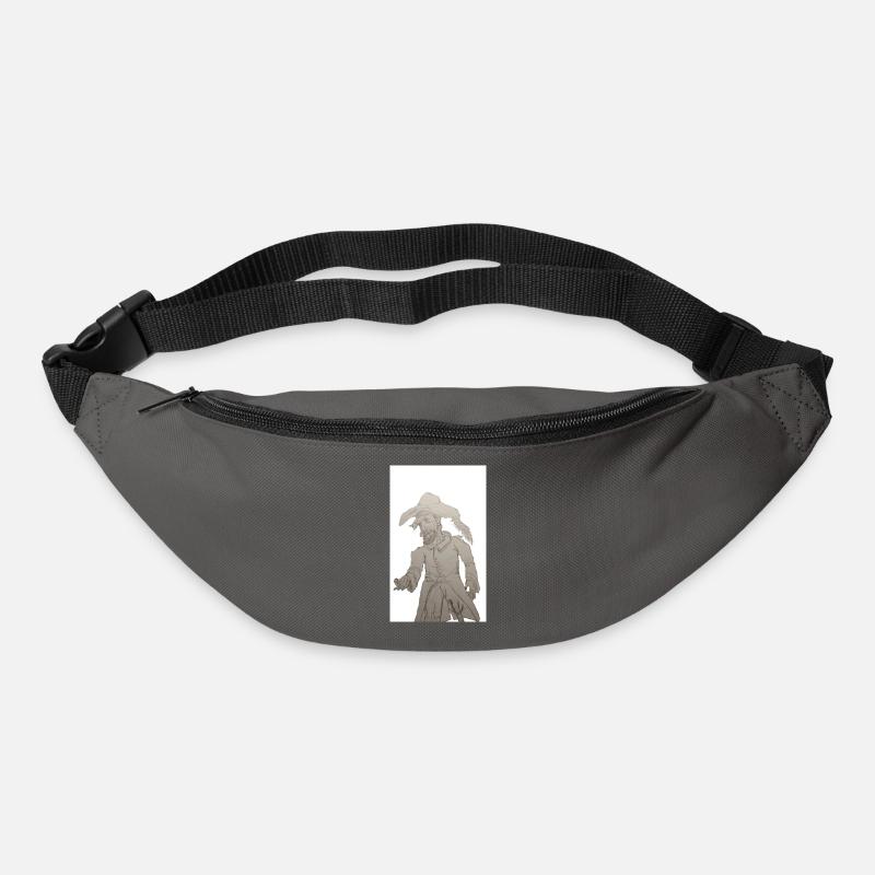Pirate Avide (graphite) - Sac banane - gris graphite