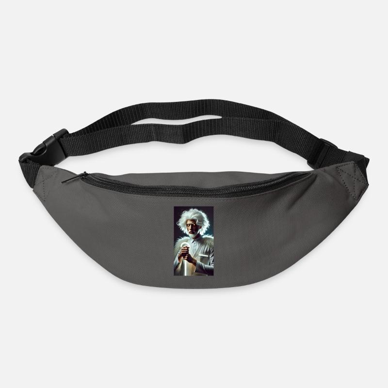 Ange - Sac banane - gris graphite
