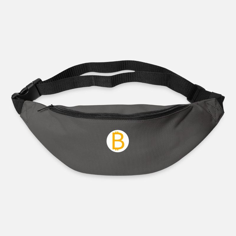 BTC-Bitcoin Logo - Gürteltasche - Graphite