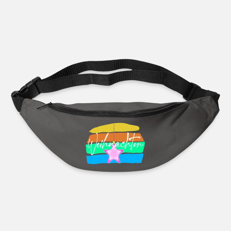 Weihnachten - Gürteltasche - Graphite