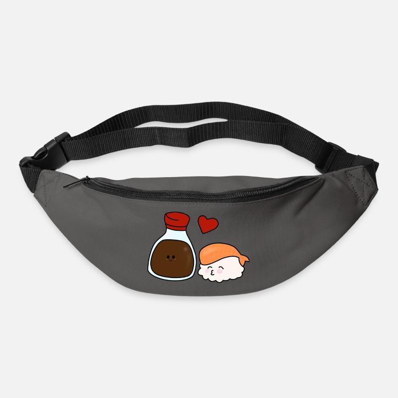 Sushi liebe - Gürteltasche - Graphite