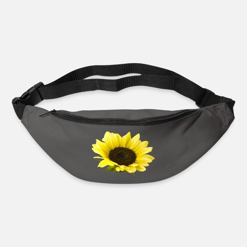 Sonnenblume - Gürteltasche - Graphite
