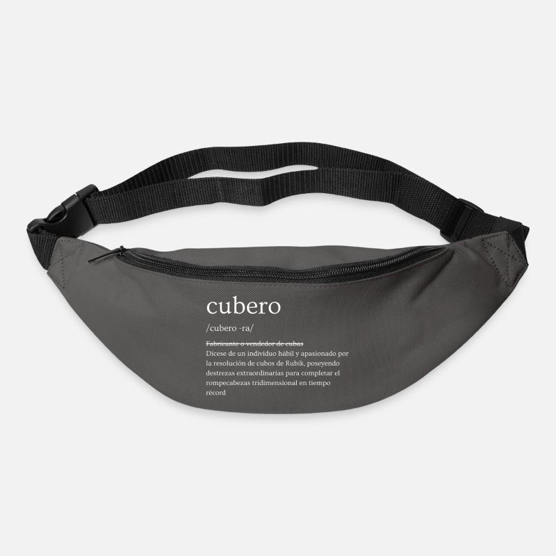 Cubero Definition - Bum bag - graphite grey
