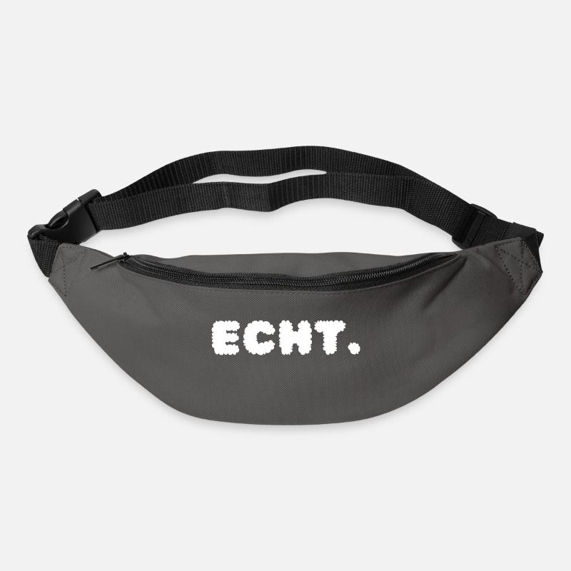 Echt. - Gürteltasche - Graphite