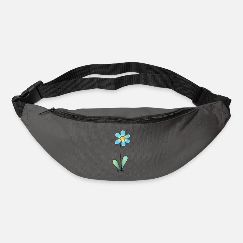 Blume - Gürteltasche - Graphite