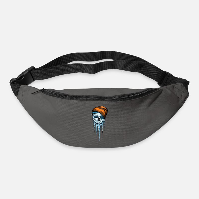 Snow Skull - Bum bag - graphite grey