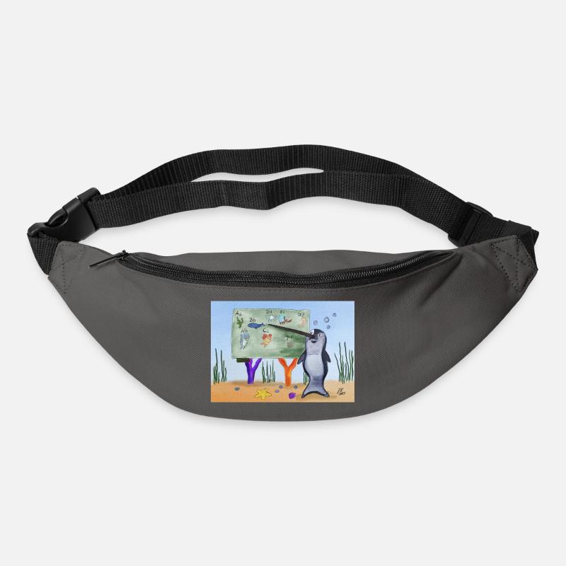 Enseignant Narval - Sac banane - gris graphite