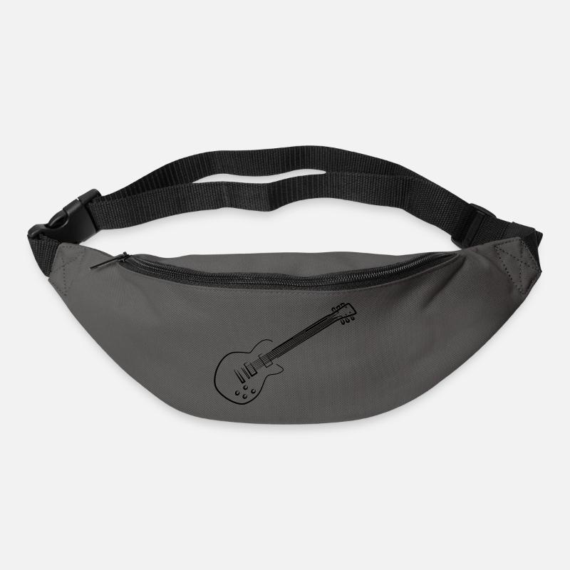 E-Gitarre - Gürteltasche - Graphite