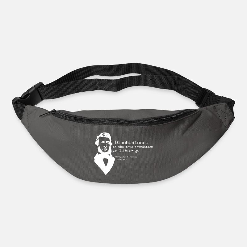 Disobedience - Bum bag - graphite grey