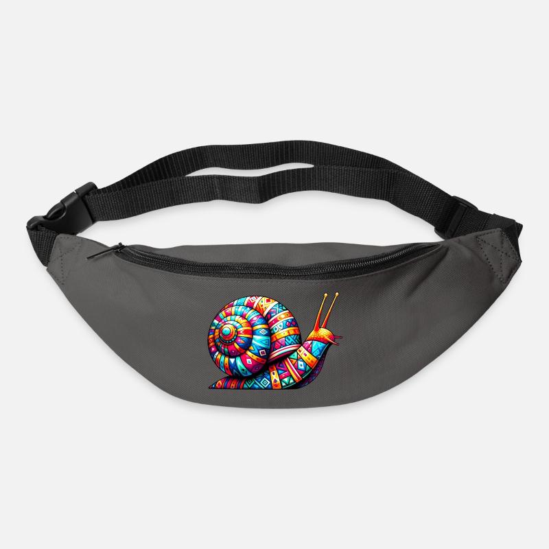 Schnecke - Gürteltasche - Graphite
