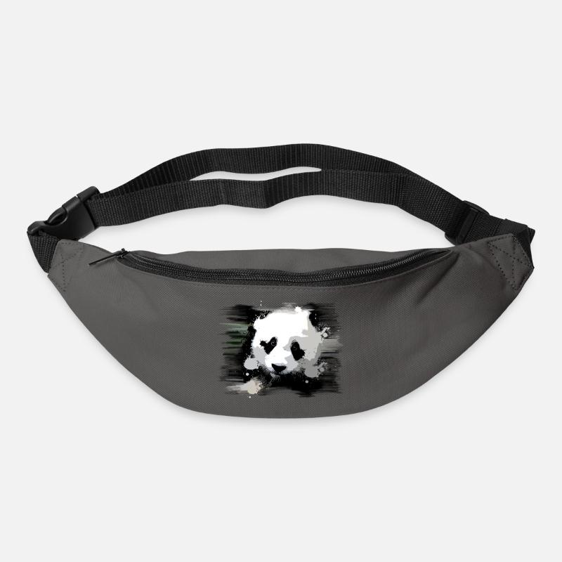 Panda - Sac banane - gris graphite