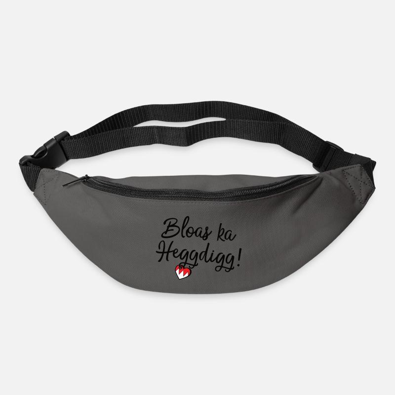 Bloas ka Heggdigg! - Bum bag - graphite grey