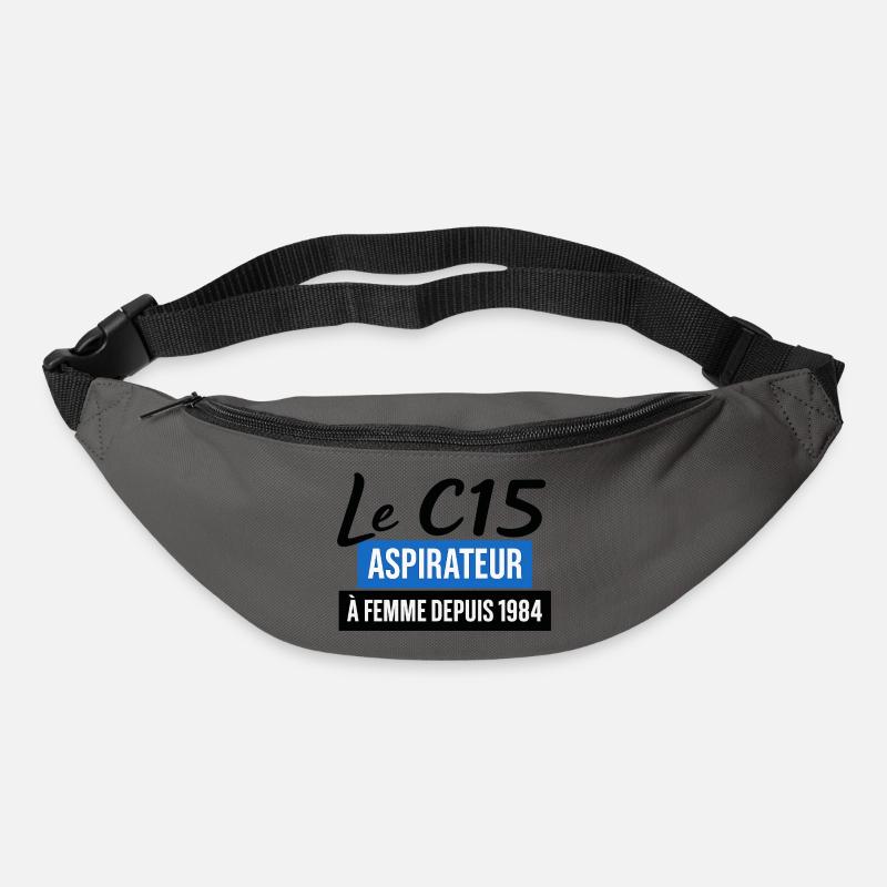 C15 - Sac banane - gris graphite