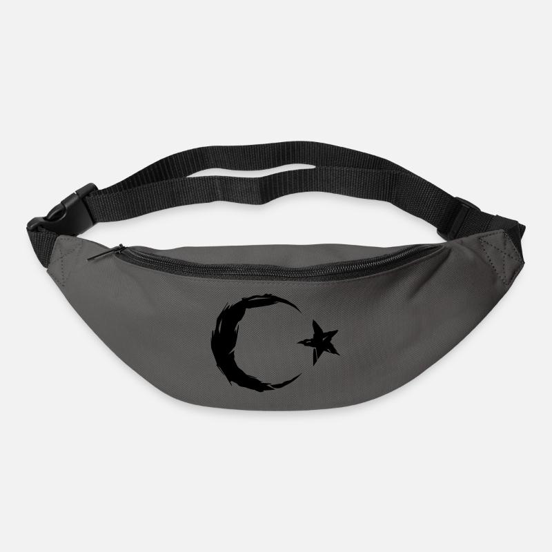 Turkey Flag - Gürteltasche - Graphite
