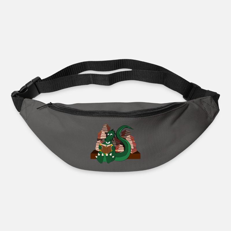 Dragon lecture - Sac banane - gris graphite