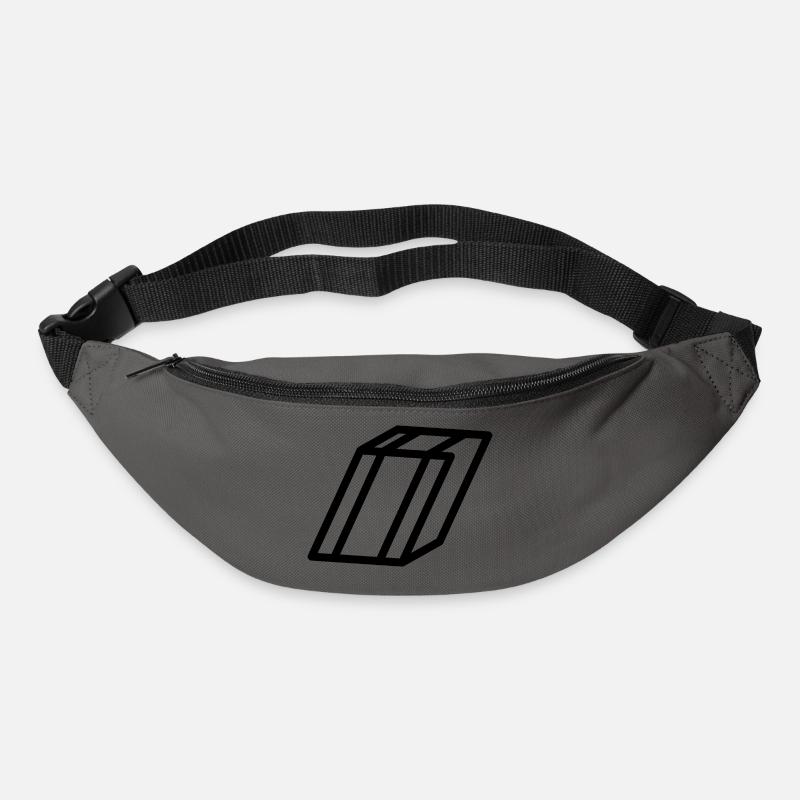 Rahmenbrief I - Gürteltasche - Graphite
